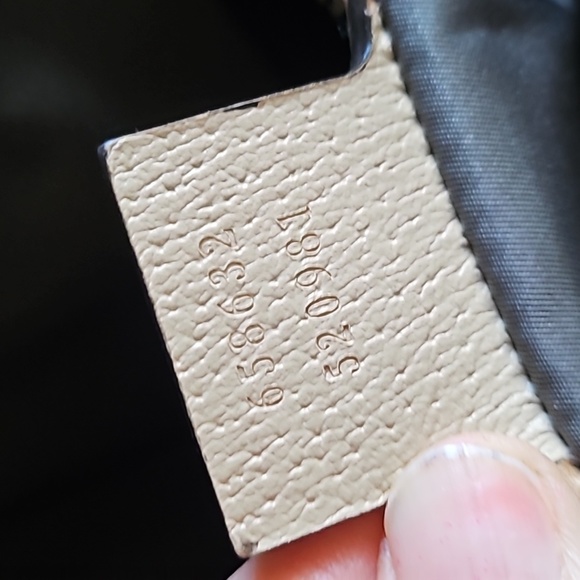 NWOT GUCCI Monogram Gray Cream Whitw Nylon Leather Off The Grid Duffle Bag Strap - Picture 7 of 8